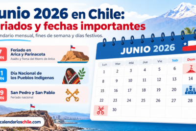 Calendario de junio en Chile