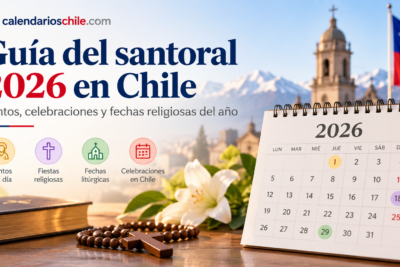 Fechas religiosas destacadas de 2026 en Chile